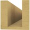 Ekena Millwork 4in. W x 4in. H x 24in. L Moab Woodgrain TimberThane Rafter Tail, Primed Tan RFTUR04X04X24MOARCPR - alternate 2